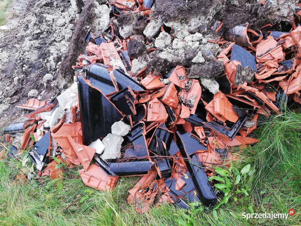 Oddam czysty gruz dachówka cermiczna i beton Iłowa