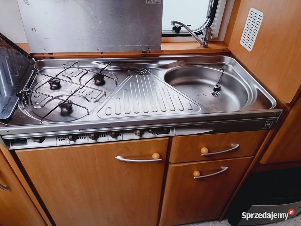 Przyczepa kempingowa ŁÓŻKA PIĘTROWE campingowa Międzybrodzie Bialskie