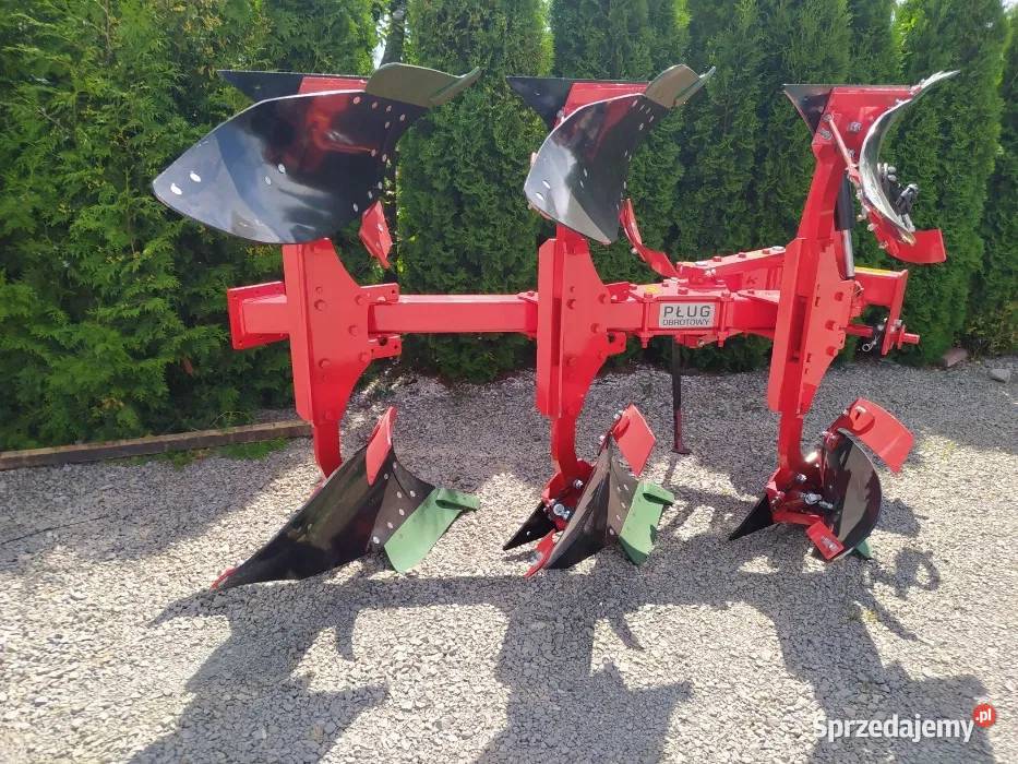 Pług obrotowy 3 skibowy EuroMasz Gwarancja Pajęczno