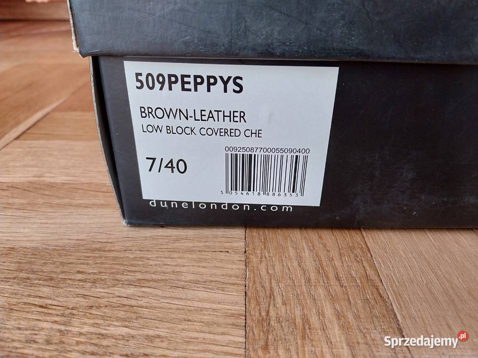 Botki damskie DUNA brązowe elegancja w dolnośląskie Wałbrzych