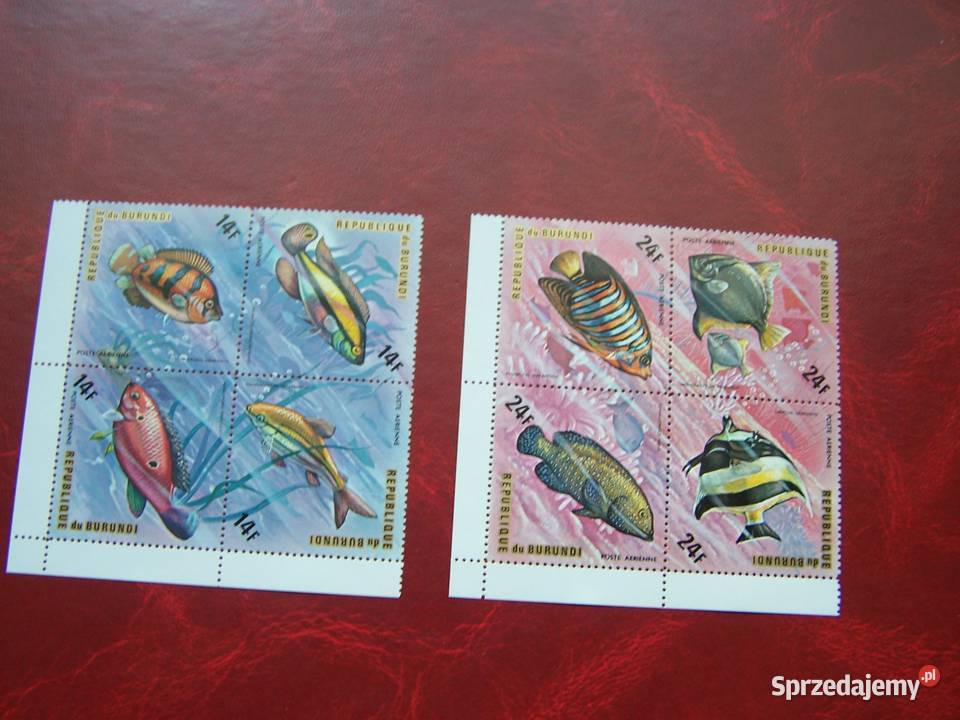 Burundi 1974 MNH Fauna Ryby śląskie Tychy