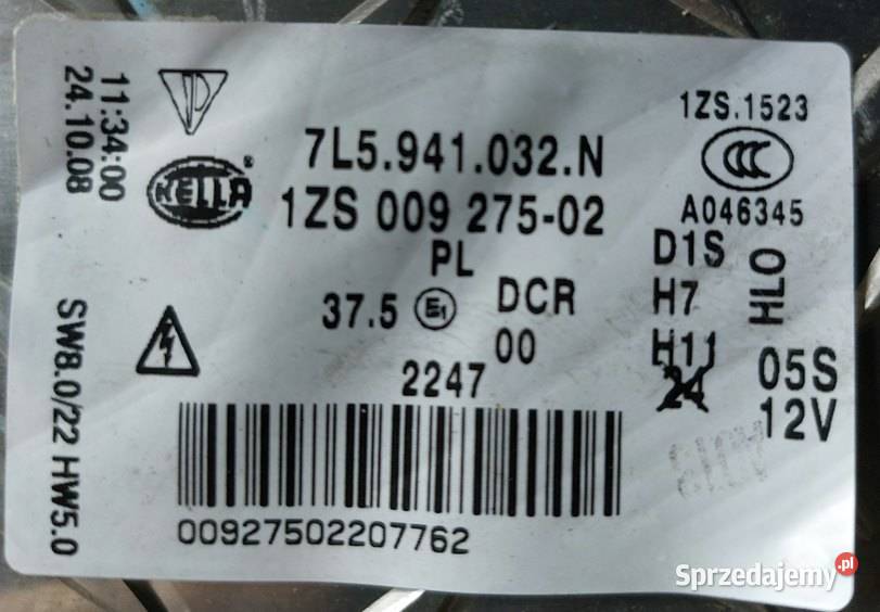 Xenon prawy Porsche Cayenne 7L5941032N Zawiercie