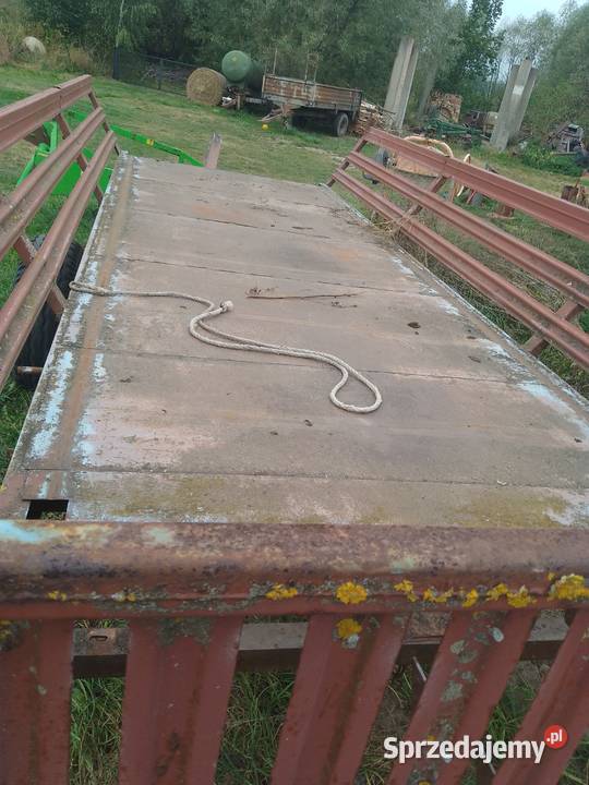 Podwozie przyczepy zbierającej Wyszki