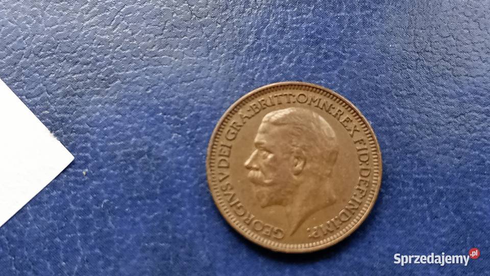 Stare monety 1 farthing 1936 Anglia Lesko sprzedam