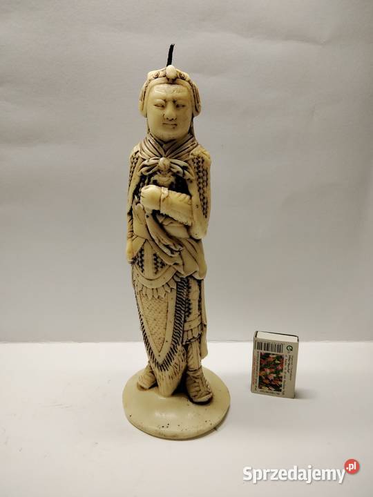 Duża japońska świeca figura Samuraj Gniezno