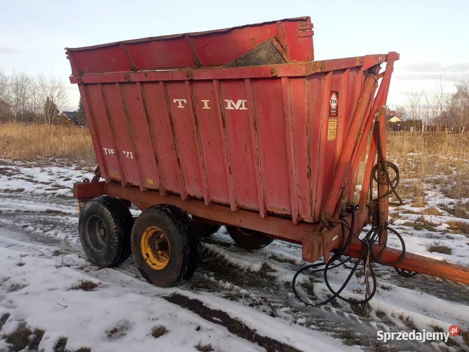 Przyczepa wywrotka 6 t Tim mazowieckie Radom