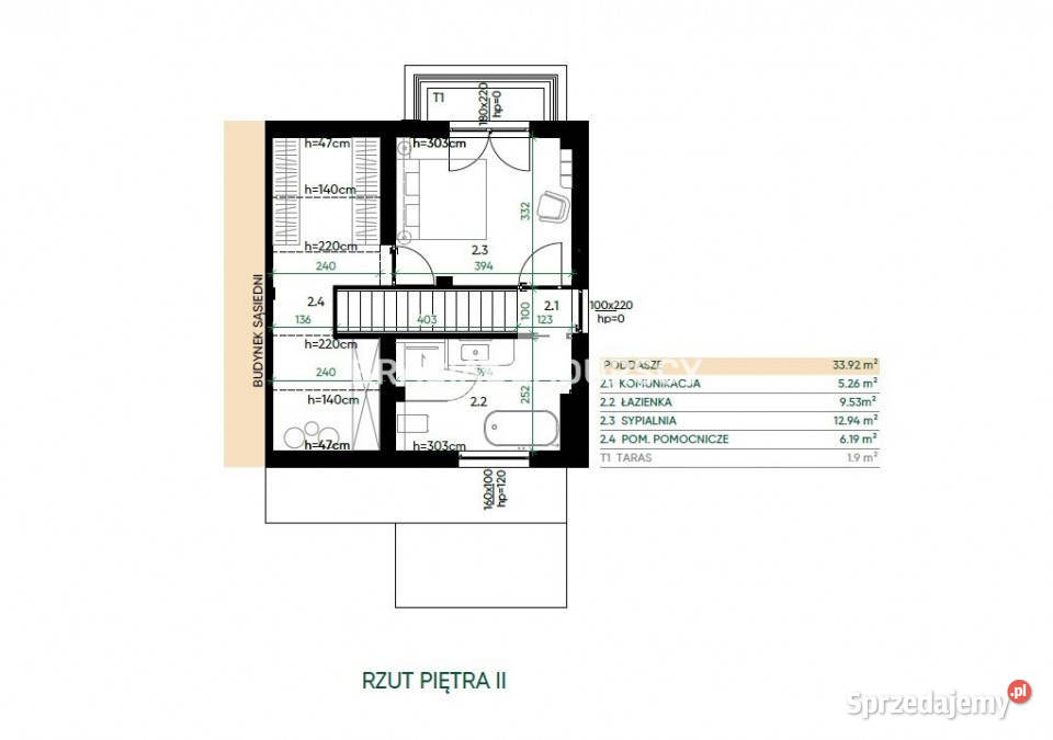 sprzedaży domu bliźniaka 13984m2 Kraków 11370zł/m2