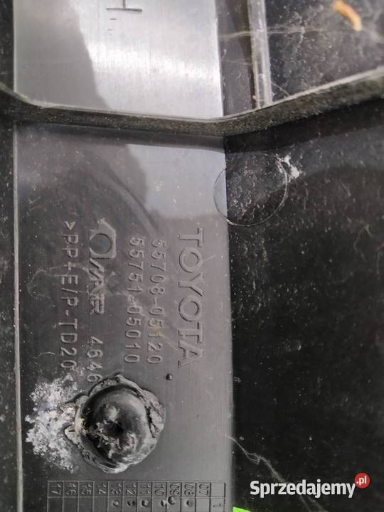 PODSZYBIE PLASTIKOWE GÓRNE T27 5570905090