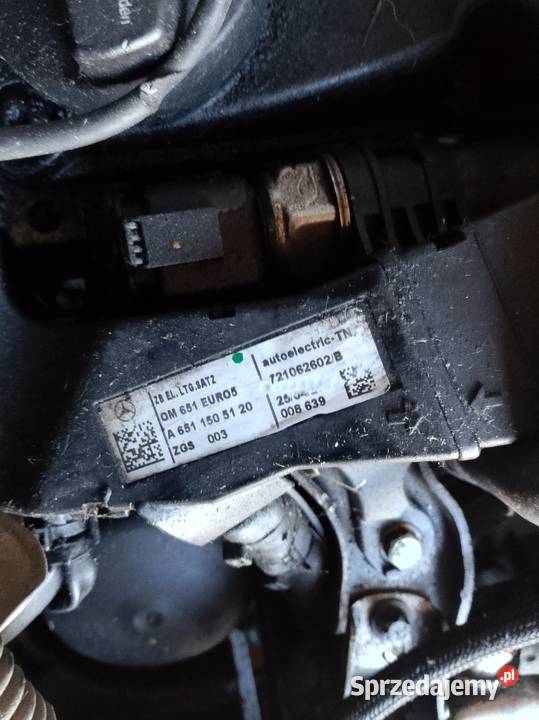 Silnik Mercedes om651 euro 5 świętokrzyskie Kakonin
