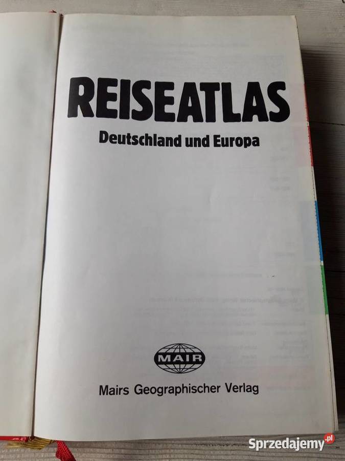 Shell Reiseatlas Deutschlan und Europa 1989 1991 Antyki, Sztuka, Kolekcje śląskie