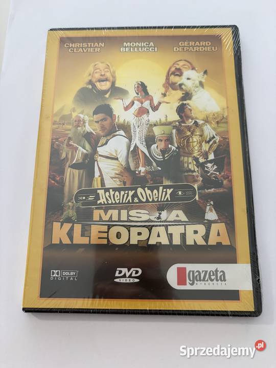 Asteriks i Obeliks Misja Kleopatra film DVD mazowieckie Warszawa