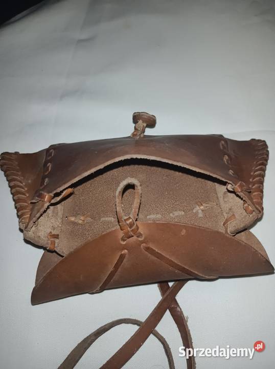 Torebka Kopertówka Vintage Skóra Naturalna Rzeszów