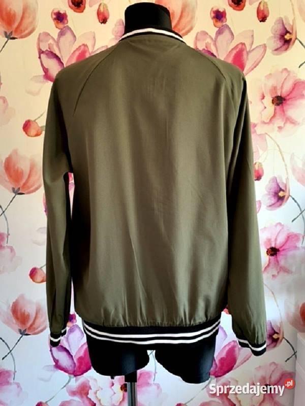 gina tricot kurtka bomberka dwustronna kwiaty Moda i Styl