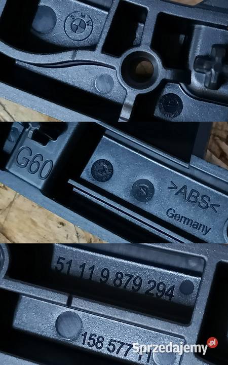 BMW 5 G60 ŚLIZG MOCOWANIE ZDERZAKA PRAWY PRZÓD wielkopolskie Pleszew