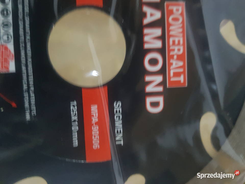 TARCZA 125 mm DIAMENTOWA SEGMENT BETONU KOSTKI Głogowa