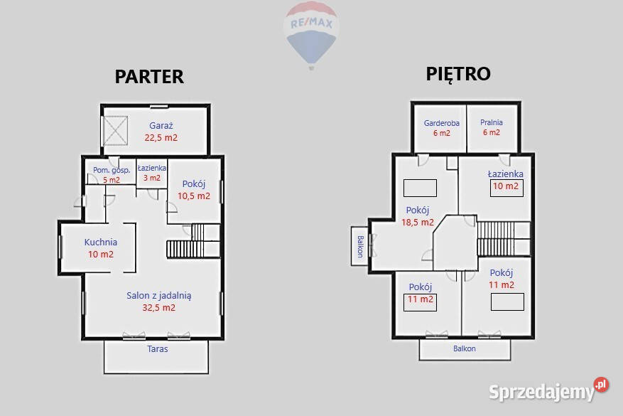 Rokietnica piękny dom w świetnej lokalizacji balkon