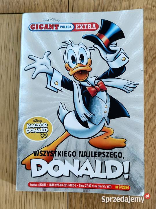 Komiksy Kaczora Donalda Gigant Poleca x 6 Komiksy kujawsko-pomorskie Toruń