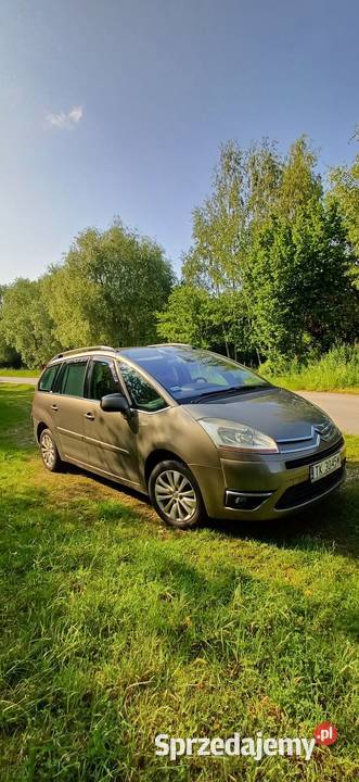 Citroena C4 Grand Picasso Exclusive z 2009 r 16 elektrochrom. lusterko wst. Kielce