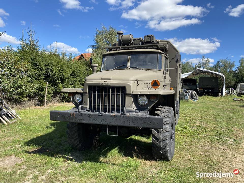 Ural 375 wojskowy kamper off road nie kraz Ził Napęd 2 lub więcej osi pomorskie