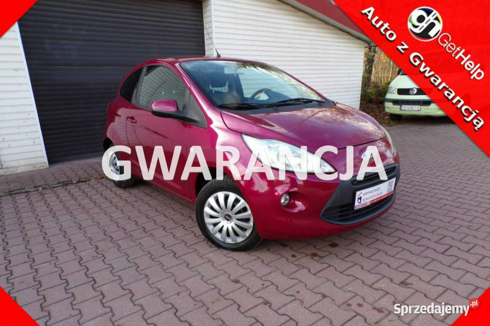 Ford KA TitaniumGwarancja Klima 2010 II 2008 bordowy Mikołów