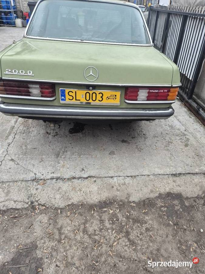 Mercedes 123 200d kupiony w Polsce Ruda Śląska