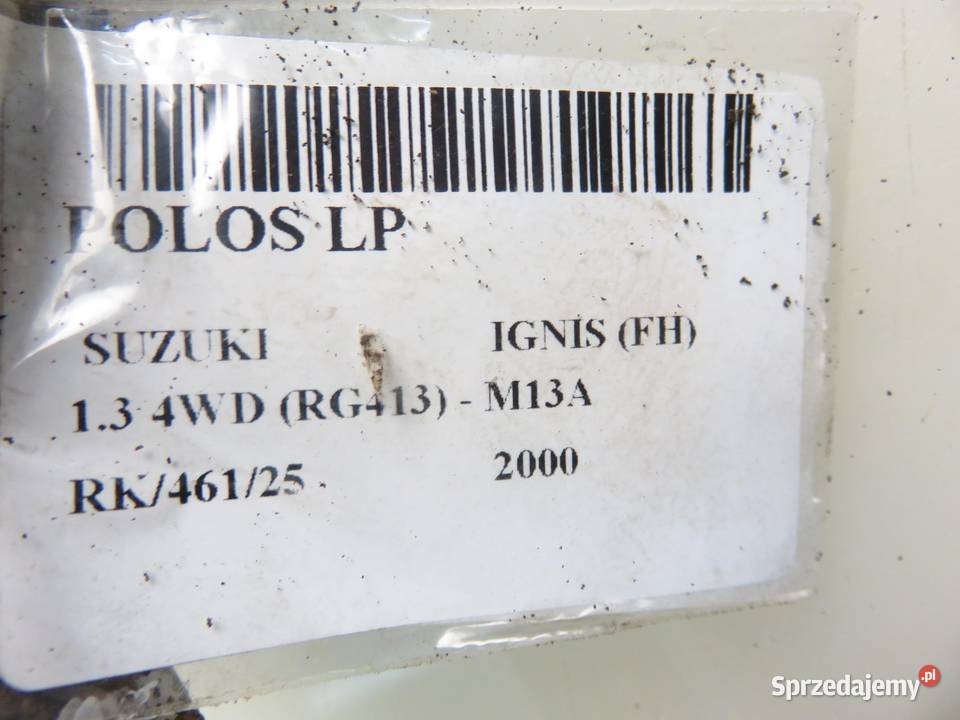 PÓŁOŚ LEWA PRZEDNIA SUZUKI IGNIS FH 13 4WD