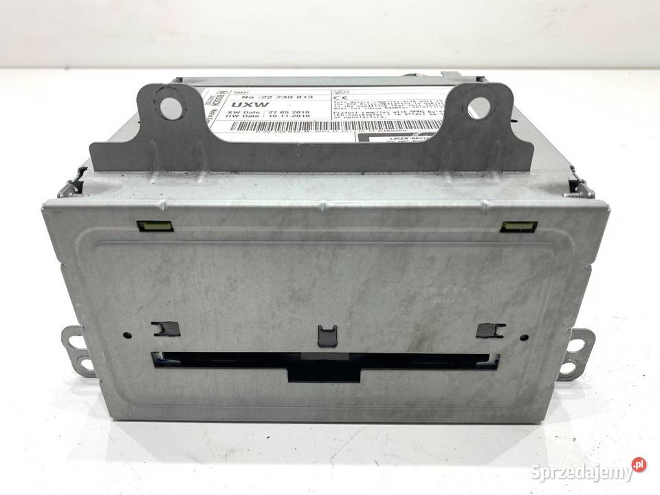 RADIO OPEL INSIGNIA A 22739813 0817 ODTWARZACZ Sprzęt audio fabryczny Wyposażenie wnętrza