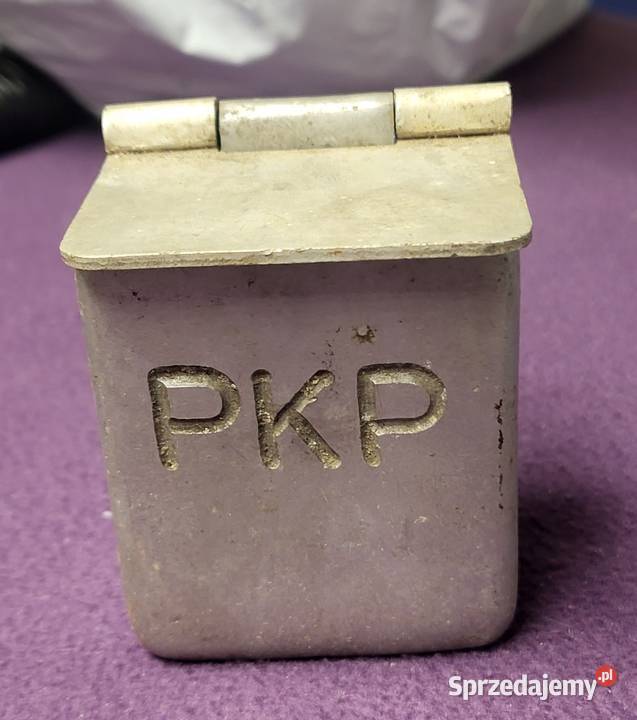 Unikat PRL Popielniczka PKP Oryginał Gliwice