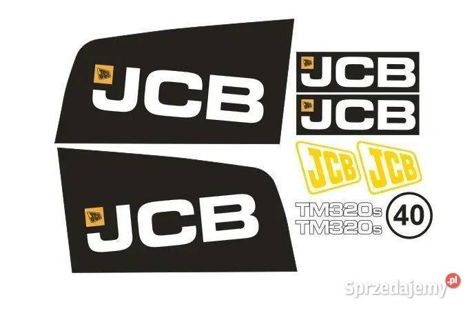 Naklejki oklejenie JCB TM320S Zamiennik mazowieckie Janików