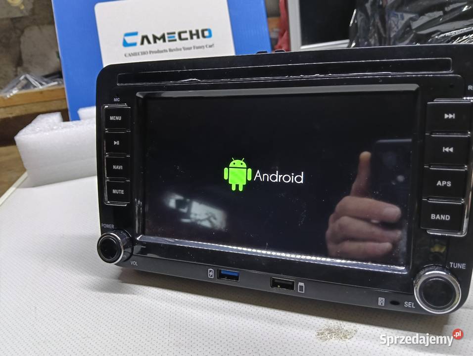 Radio Android VW Skoda Seat z canbusem Drążdżewo Nowe