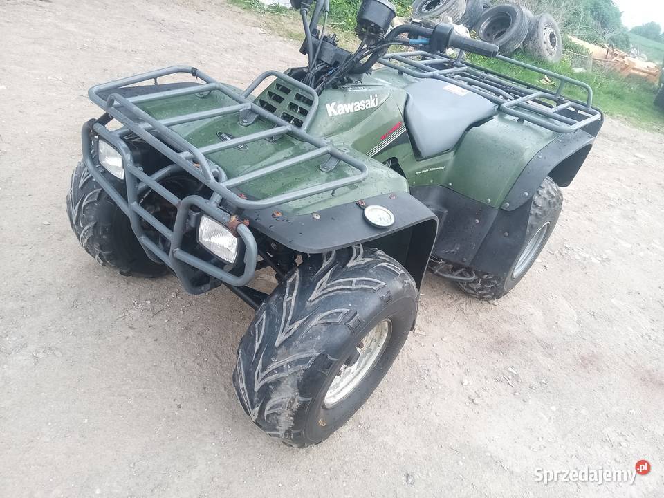 kawasaki klf 300 homologacja transport 6000km Lublin