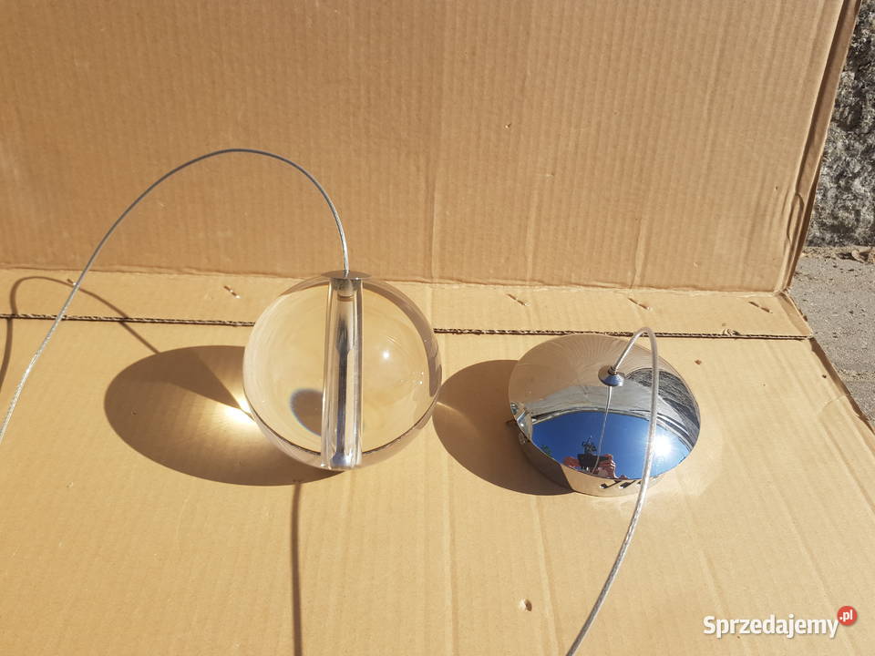 Lampa wisząca KULKA KULA SZKŁO lustrze w