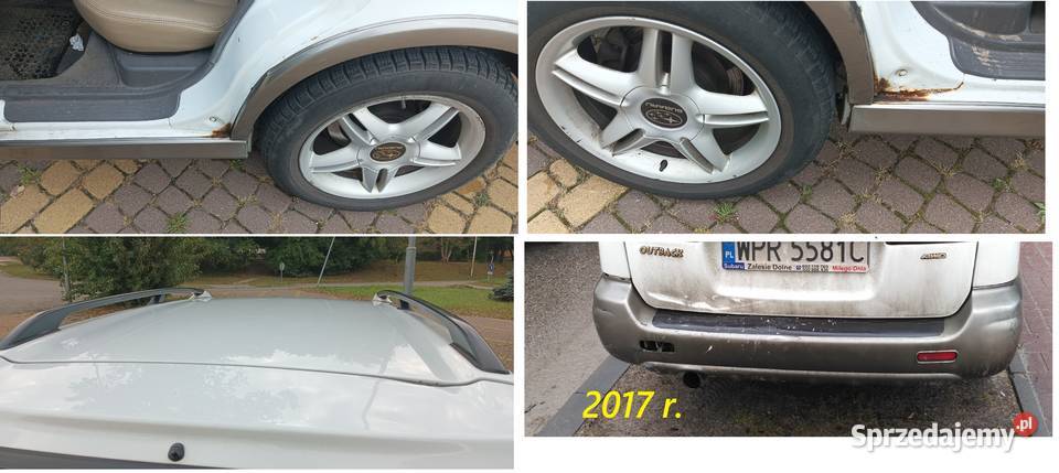 Subaru Outback 25 LPG 4x4 skóry klima manual mazowieckie Pruszków sprzedam