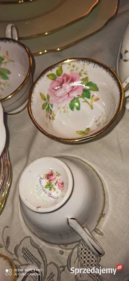 Filiżanka do kawy espresso Royal Albert pomorskie Gdańsk