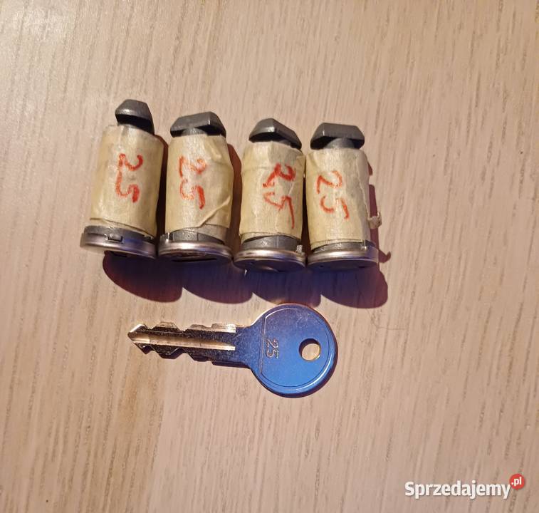 Kluczyk Thule wkładki zamki bagażnik relingi dolnośląskie