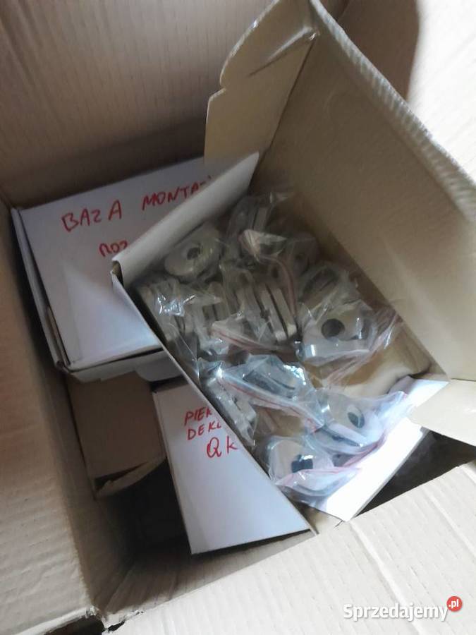 Akcesoria części do perodukcji klamek drzwiowych Dąbrowa Górnicza sprzedam