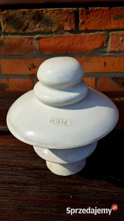 Stary Izolator Porcelanowy Grzybek 1962 PRL Świecie sprzedam