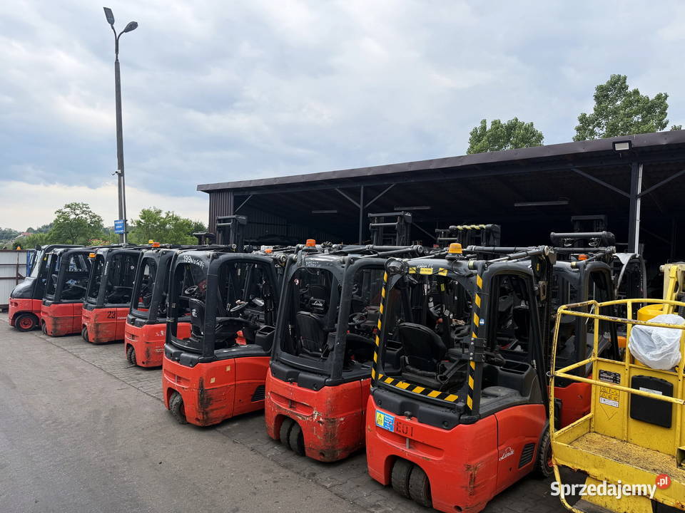 wózek widłowy elektryczny LINDE E12 E14 E16 E20 Linde Działoszyn