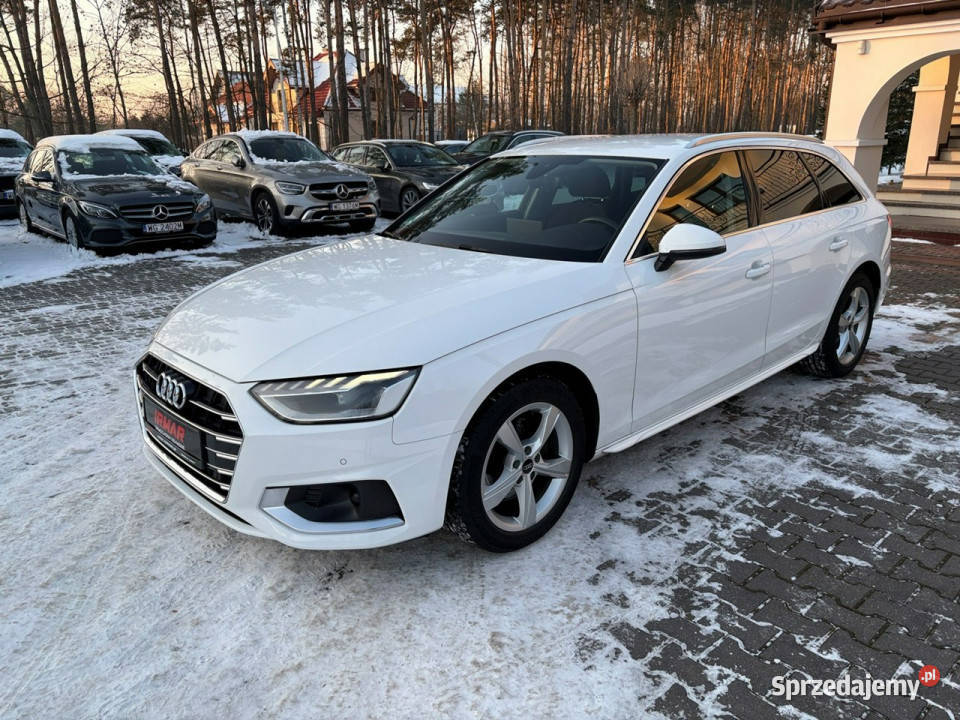 Audi A4 Avant 20 150 Automat Virtual cockpit biały mazowieckie Lipówki