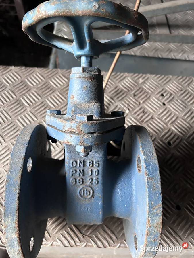 Zawory Zawór zaporowy zasuwa klinowa DN Śmigiel