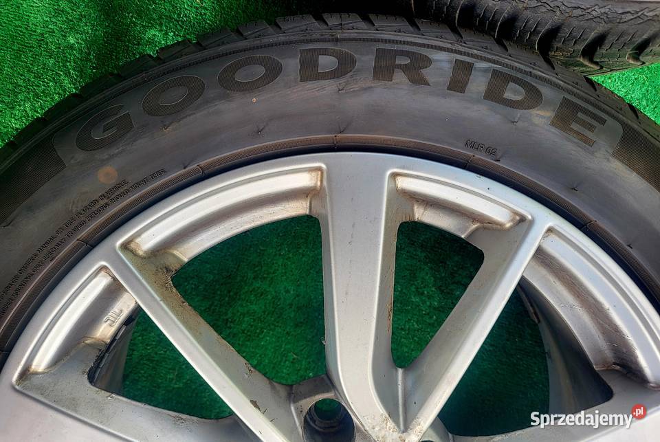 Alufelgi 4 koła Toyota 17 5x114 opony zima Kraków