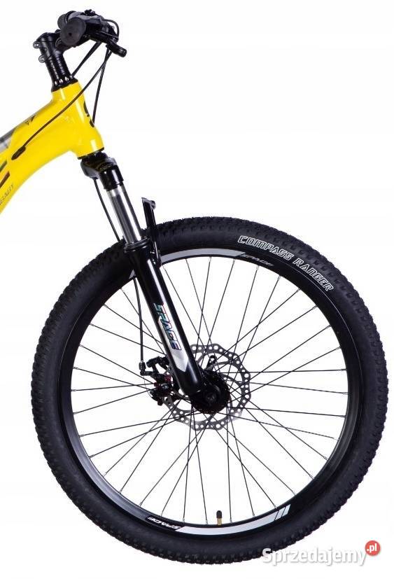 ROWER GÓRSKI MTB SPACE PHAETON 24 SZARO ŻÓŁTY małopolskie
