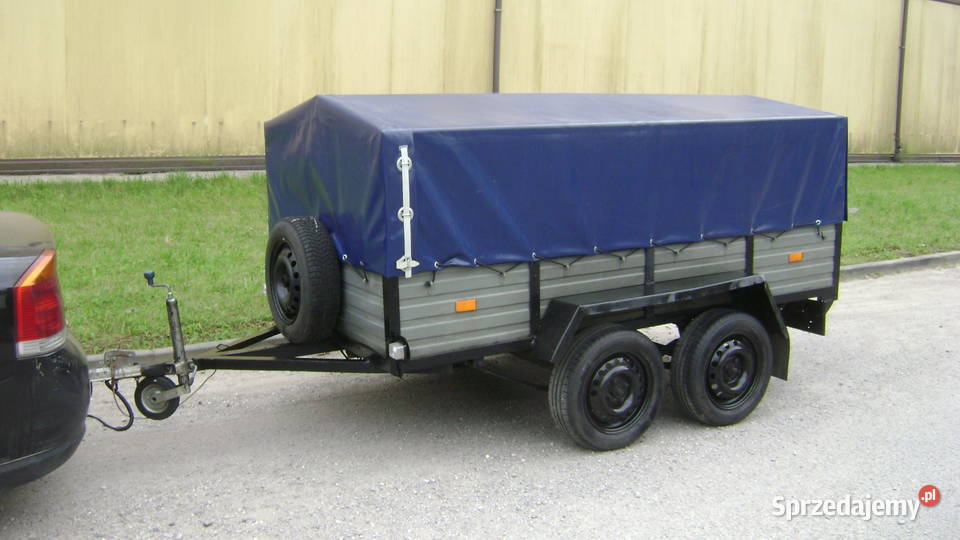 Przyczepka przyczepa SAM zarejetrowana dwuosiowa