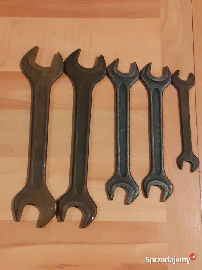 Stare klucze płaskie dwustronne PRL Chorzów sprzedam