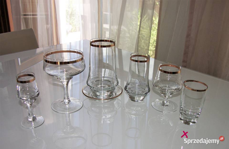 Szkło stołowe KROSNO 5x6 osóbnietypowy kształt Warszawa sprzedam