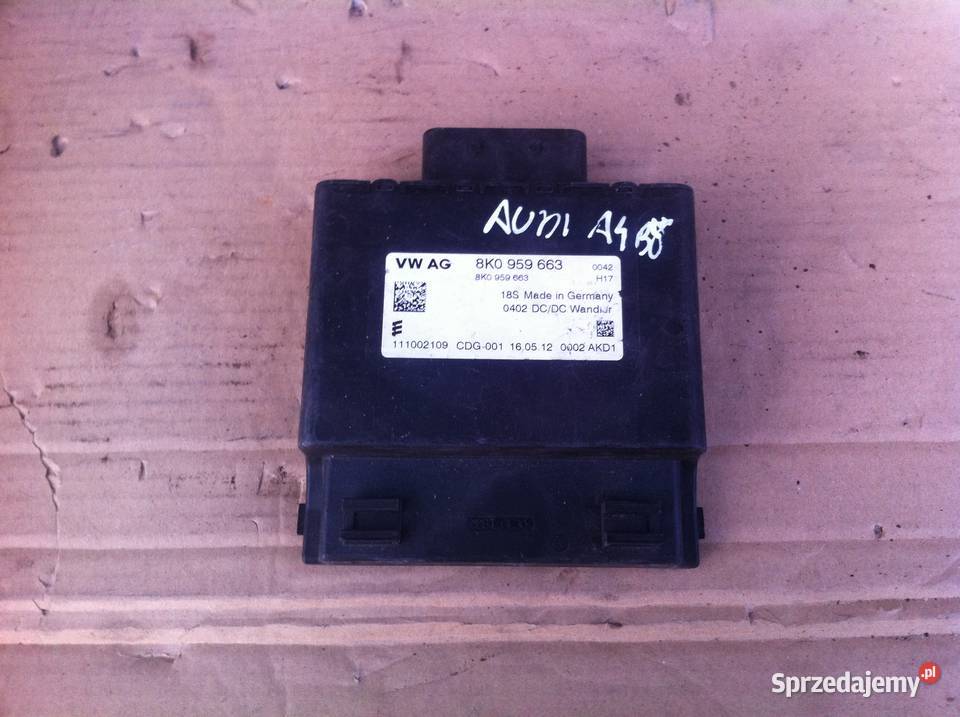 Moduł stabilizator napięcia 8K0959663 do Audi A4