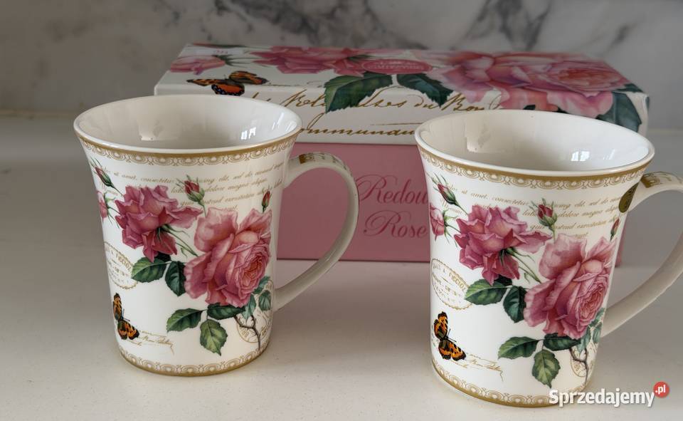 Zestaw kubki porcelanowe marki the Leonardo Łódź sprzedam