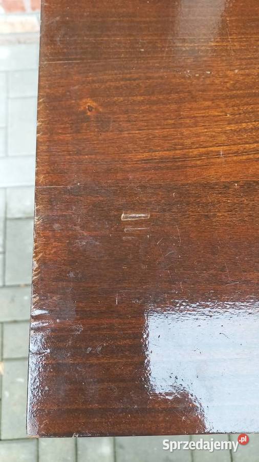 Stół sosnowy drewniany z szufladkami 784 Gawroniec