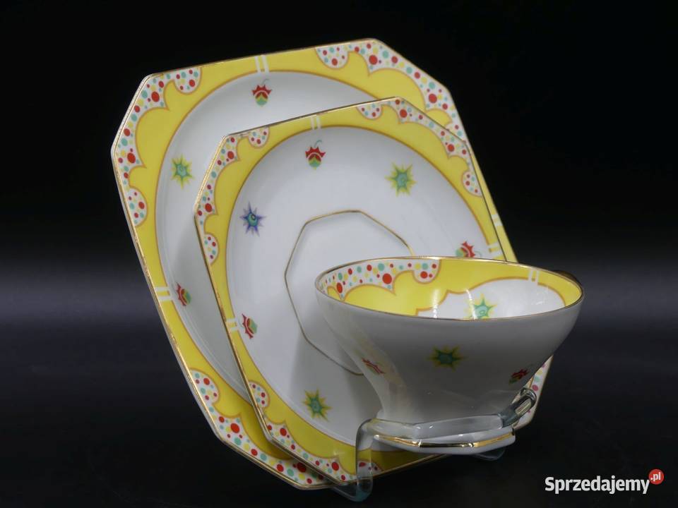 Urokliwe trio Hutschenreuther 1939 45 wielkopolskie Poznań