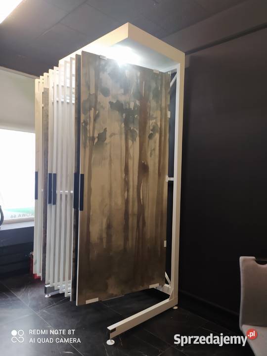 Ekspozytor na kamień płytki boks szybki montaż Sklep mazowieckie Warszawa